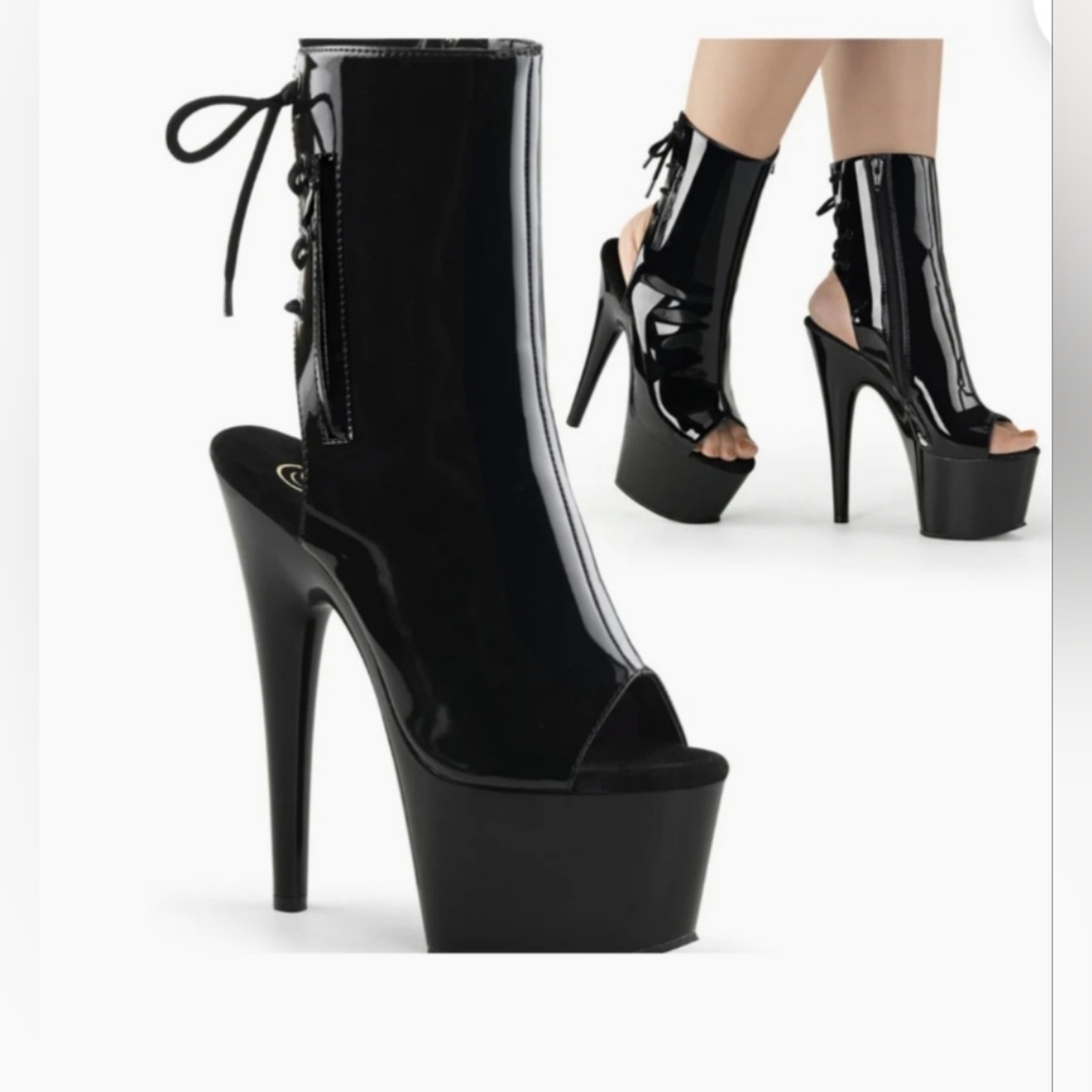 Pleaser Adore1018 High Heel Booties